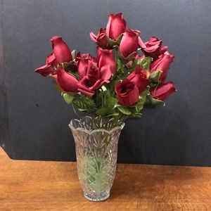 Red Roses Artificial Plant Decor